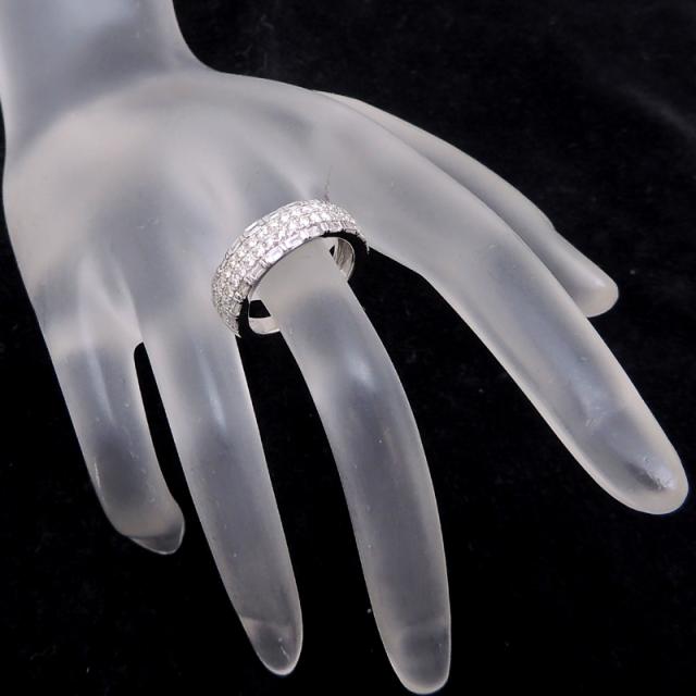 ［銀座店］Non Brand ノンブランド 1.00ct ダイヤモンド リング・指輪 750ホワイトゴールド 13号 レディース DH74479