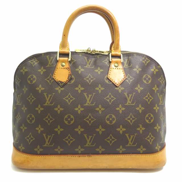 ［飯能本店］LOUIS VUITTON LV ルイ・ヴィトン アルマ M51130 (廃番) ハンドバッグ モノグラム エベヌ (ブラウン系) レディース DH82259