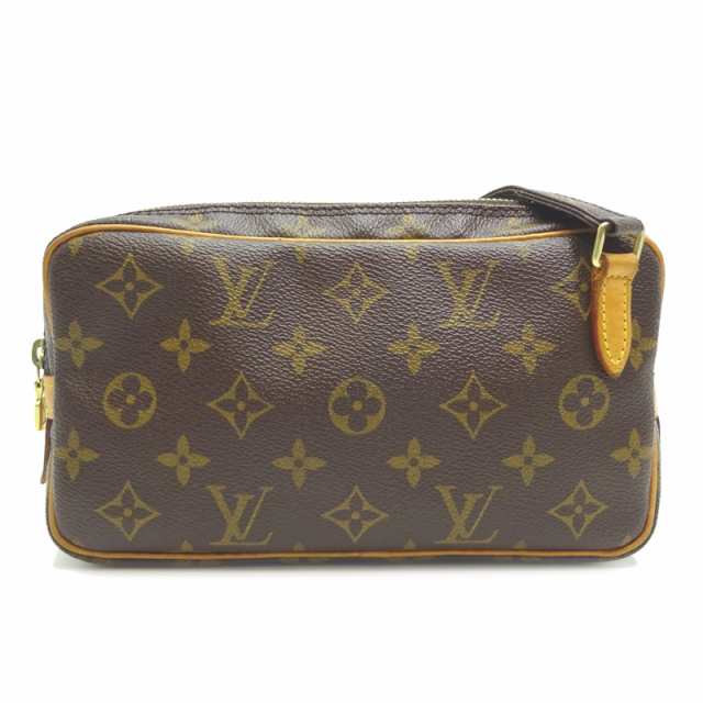 ［飯能本店］LOUIS VUITTON LV ルイ・ヴィトン ポシェット・マルリーバンドリエール M51828 ショルダーバッグ モノグラム DH82595