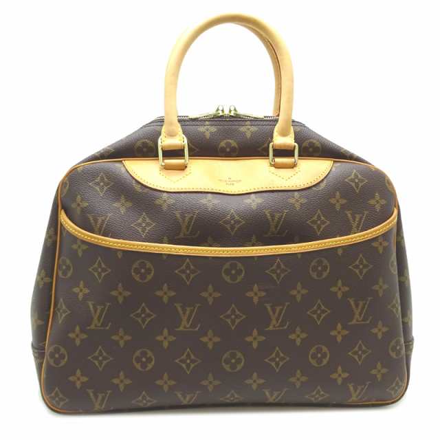 ［銀座店］LOUIS VUITTON LV ルイ・ヴィトン ドーヴィル M47270 (廃番) ボストンバッグ モノグラム ブラウン レディース DH82722