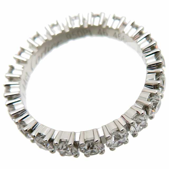 ［銀座店］CARTIER カルティエ #46 1.44ct デスティネ フルダイヤモンド N4127346 リング・指輪 Pt950 6号 レディース DH83549の通販は