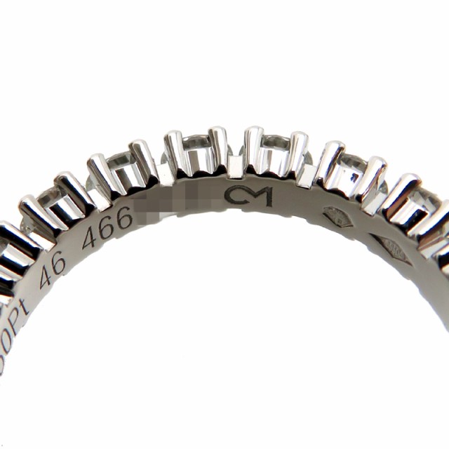 ［銀座店］CARTIER カルティエ #46 1.44ct デスティネ フルダイヤモンド N4127346 リング・指輪 Pt950 6号 レディース DH83549の通販は