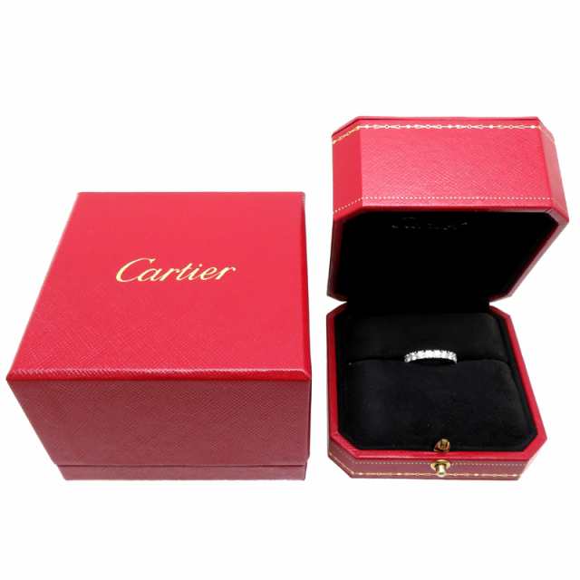 ［銀座店］CARTIER カルティエ #46 1.44ct デスティネ フルダイヤモンド N4127346 リング・指輪 Pt950 6号 レディース DH83549の通販は