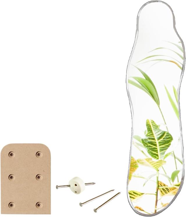 鏡 壁掛け 日本製 韓流デザイン クリスタル仕上げ 40×150cm 工具付 賃貸 対応 貼る デザインミラー【姿見マーナプレミアム】かがみのカタチ 村松鏡店 の通販は 21,456円