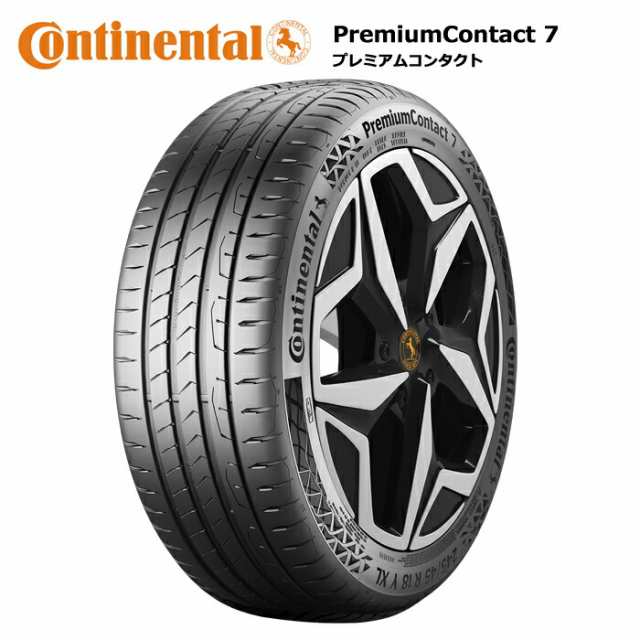 コンチネンタルタイヤ 245/45R18 100Y XL プレミアムコンタクト7 サマータイヤ 1本価格【送料無料 245/45/18 245-45-18 245/45-18】