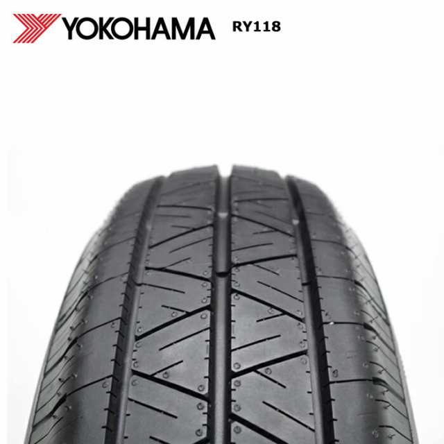 ヨコハマタイヤ 215/80R15 112/110L RY118 サマータイヤ 4本セット【送料無料 215/80/15 215-80-15 215/80-15】