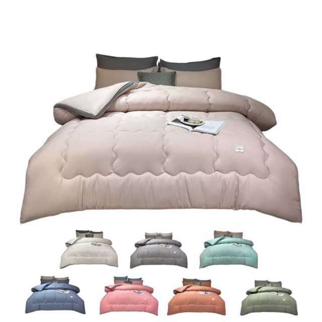 洗える肌掛け布団 シングル とろける 柔らか 冬用  秋用 マシュマロケット ダウンケット 羽毛肌掛け布団 をご検討の方にも 肌掛け 肌布団 レーヨンケット キルトケットの通販は 5,310円