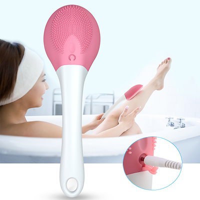 電動 ボディブラシ シャワーブラシ マッサージブラシ 防水 3種類振動モードの通販は 5,390円