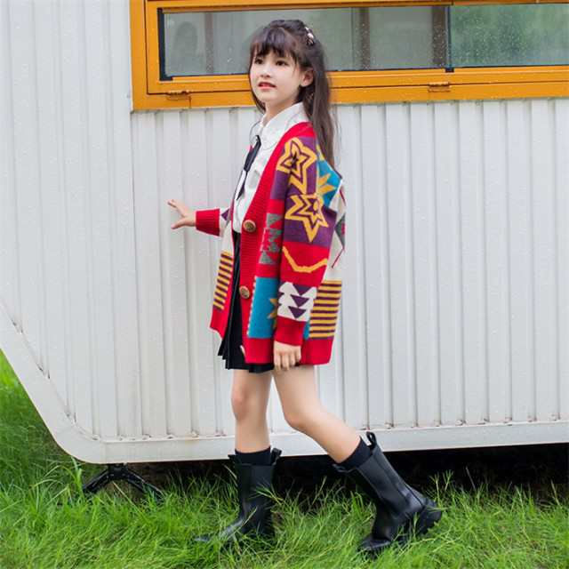 子供服 女の子 トップス 長袖 カーディガン セーターコート 秋 春 セーター 親子 通園 幼稚園 小学生 小学校 通学 韓国子供服 子供服トップスの通販は 5,061円