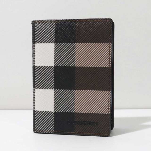 バーバリー BURBERRY カードケース メンズ MS FLINT 8052798 ダークブラウン