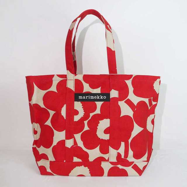 マリメッコ marimekko レディース トートバッグ PIENI UNIKKO レッド WHITE RED 091445 836