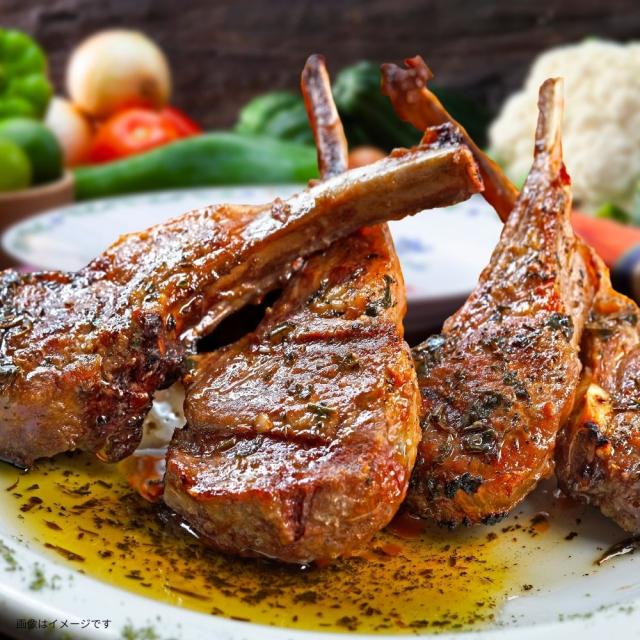 ラムフレンチチョップ (5本入（約260ｇ）×2袋) 冷凍 クリスマス BBQ 焼肉 ニュージーランド産 スプリングラム使用 New Zealand Lamb Chops （計10本）送料無料