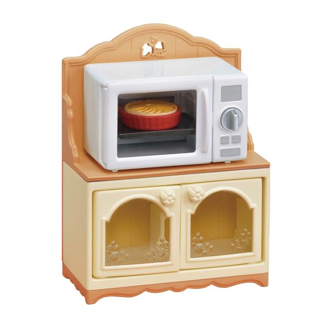 Calico Critters ドールハウス家具と装飾 電子レンジキャビネット 6,463円