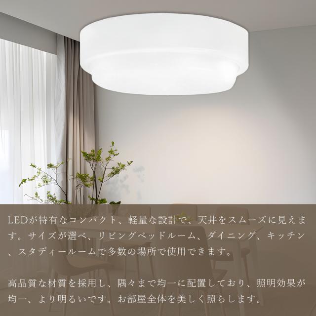 【50個セット】LED シーリングライト 防水 20W 4000lm シーリングライト 6畳 6畳 8畳 LED シーリングライト 丸型 電球色 白色 昼白色 昼光色 小型シーリングライト IP65防水 ーリングライト おしゃれ 明るい リビング LED 和室 シーリングライト 玄関 お風呂 トイレ 洗面所_1