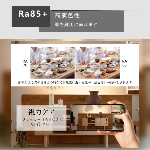【10個セット】LEDシーリングライト 4畳 6畳 10W 2000LM リモコン付き 調光調色 常夜灯 タイマー機能 シーリングライト スマホ スマートライト PSE認証 シーリングライト LED 小型  シーリングライト 調光 LEDライト  シーリングライト 防虫 省エネ 1年保証 工事不要_9