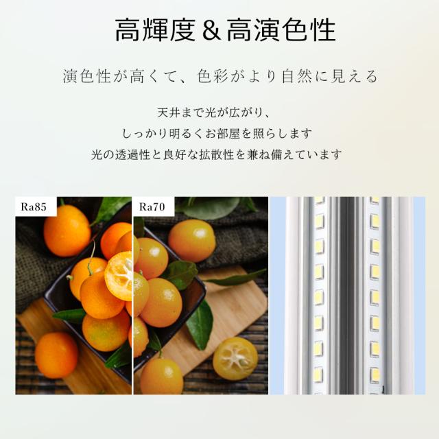【20台セット】ledベースライト 器具一体型 20w型 2灯相当 調光調色 リモコン付き LED蛍光灯 20形 配線工事不要 プルスイッチ付 ledベースライト 20w形 2灯 逆富士 蛍光灯 直管 シーリング 蛍光灯器具 高輝度 タイマー 省エネ 防震 防虫 スマート 照明 遠隔操作 スマホ 常夜灯_5