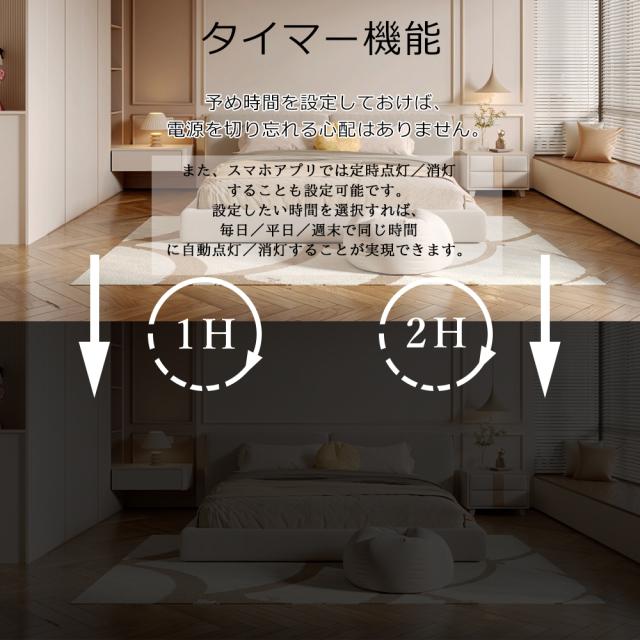 【20台セット】ledベースライト 器具一体型 20w型 2灯相当 調光調色 リモコン付き LED蛍光灯 20形 配線工事不要 プルスイッチ付 ledベースライト 20w形 2灯 逆富士 蛍光灯 直管 シーリング 蛍光灯器具 高輝度 タイマー 省エネ 防震 防虫 スマート 照明 遠隔操作 スマホ 常夜灯_4
