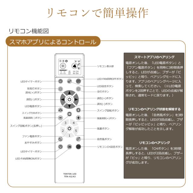【2台セット】シーリングライト ファン付き シーリングファンライト 6畳 8畳 LED リモコン 調光調色 風量調節 常夜灯 小型シーリングファンライト DCモーター 静音 E26 引っ掛け式 省エネ 節電 ファン付きシーリングライト 照明器具 天井照明 スマホ操作 タイマー 2年保証 PSE