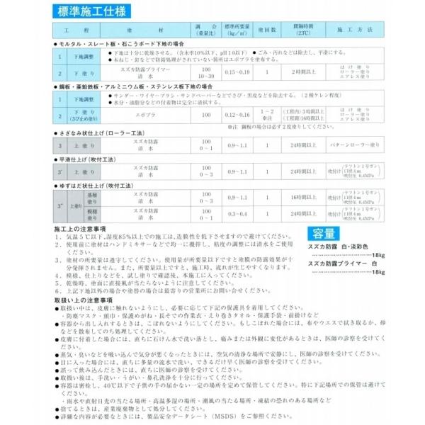 錆止め塗料 サビ止め エポプラ スズカファイン 4kg缶 金属用 溶剤1液反応硬化形エポキシ樹脂系 (919)の通販は