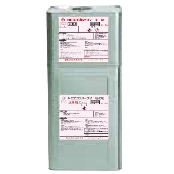ポイント5倍還元 HCエコプルーフV 保土谷建材 18kgセット ウレタン 立上り 2液 ウレタン防水 主剤6kg 硬化剤12kg 332の通販は