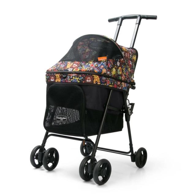 ペットカート 折りたたみ4輪犬猫用バギー