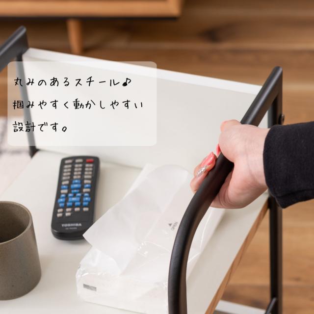 ランドセルラック デスクワゴン ワゴン サイドワゴン シンプル 収納 キャスター 付き 2段 背板付き デスク下 仕事用 スチール 木製 ランドセルラック ランドセル置き キッズ 子ども 小学生 勉強机 学習机 子ども部屋 かばんラック 通学 スリム_9