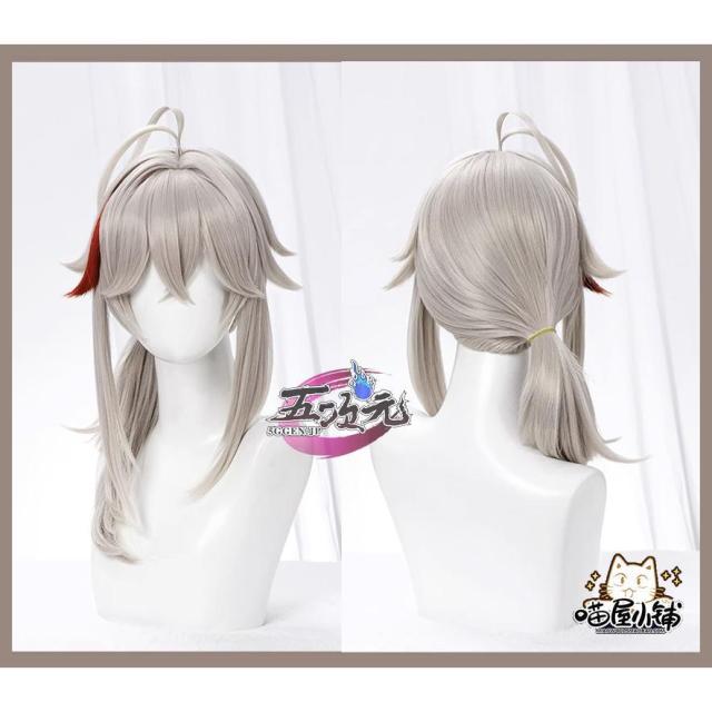 猫屋小舗　原神　コスプレ　楓原万葉　カズハ 　ウィッグ　の通販は 6,080円