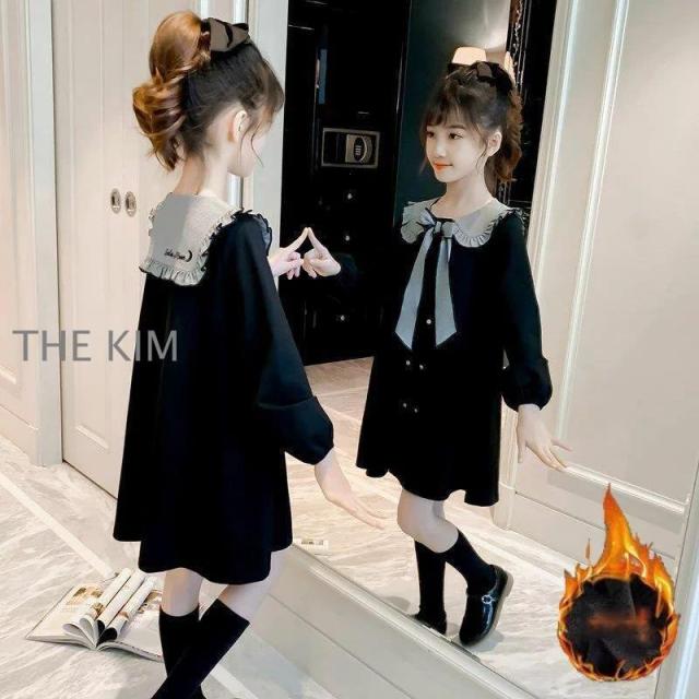 子供服 長袖ワンピース フォーマル入学式 卒園式 発表会結婚式 子ども服 ワンピース 女の子 春 秋 冬 可愛い おしゃれ 通学着 110 120 130 140 150 160の通販は 4,842円