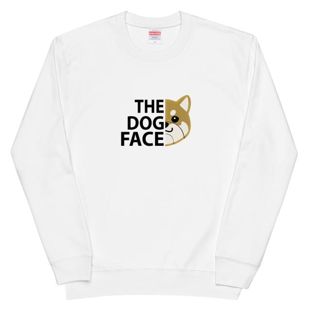 柴犬 THE DOG FACEトレーナー 犬tシャツ 犬グッズ イヌ柄 犬柄 服  シャツ  犬好き かわいい おもしろ  いぬ 犬 メンズ レディース ペアルックの通販はパーカー