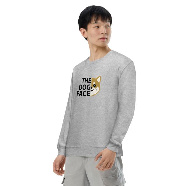 柴犬 THE DOG FACEトレーナー 犬tシャツ 犬グッズ イヌ柄 犬柄 服  シャツ  犬好き かわいい おもしろ  いぬ 犬 メンズ レディース ペアルックの通販は