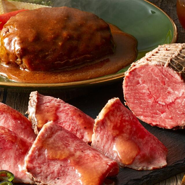 大阪 「洋食Ｒevo」 黒毛和牛コンビセット