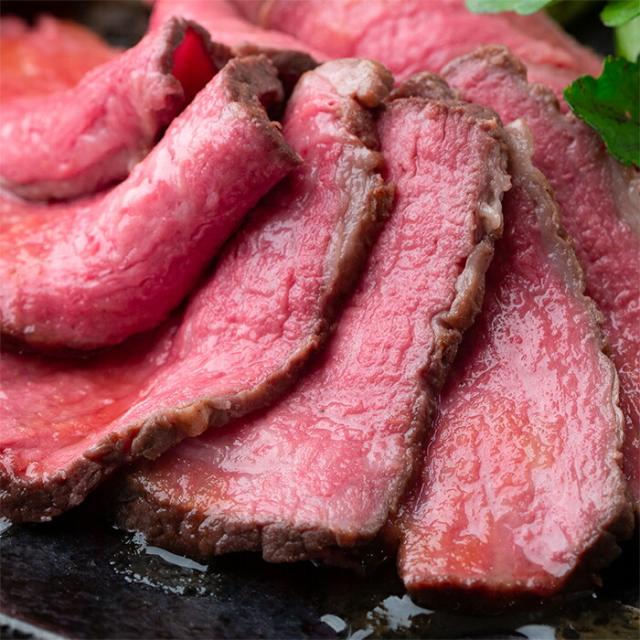 大阪 「焼肉はらだ本店」 黒毛和牛ローストビーフ(2セット) レビューで10％OFF 大阪 「焼肉はらだ本店」 黒毛和牛ローストビーフ(2セット