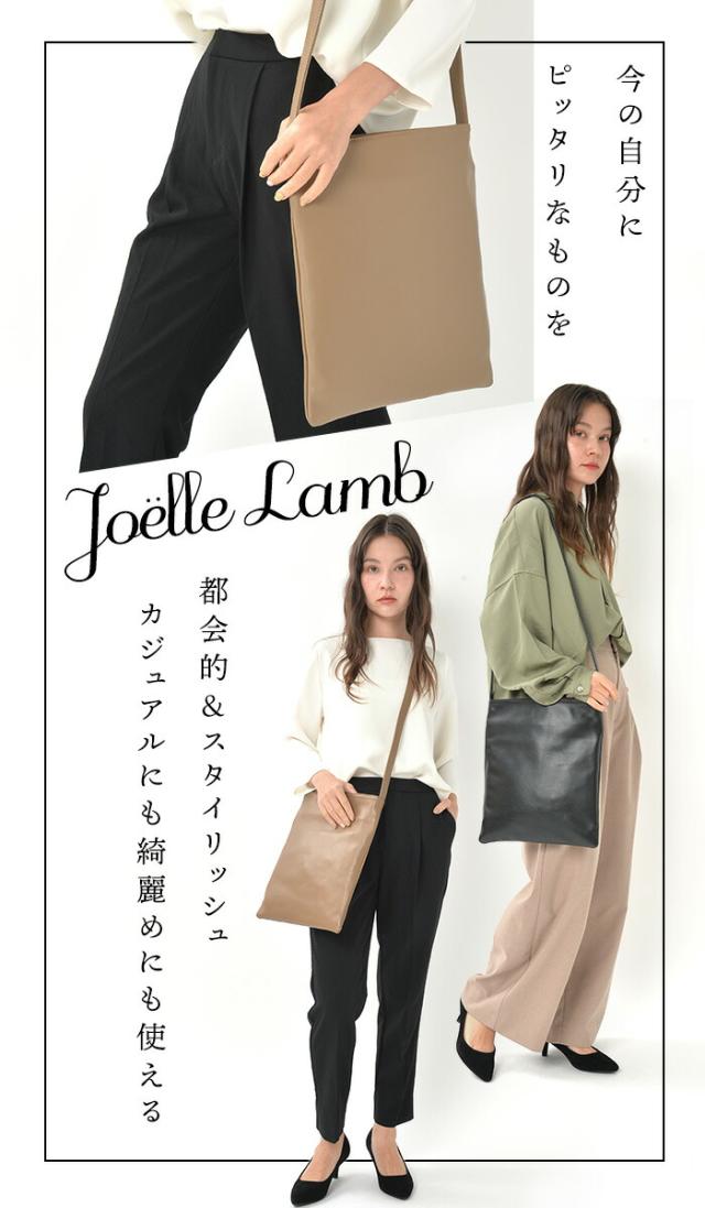 【上質 本革】【オトナ女子の極上 サコッシュ 】 レディース 【ジョエル・ラム】 本革 ラム革 ショルダーバッグ 斜めがけ スマホポーチ 通勤 40代 50代 60代 女性 女性 妻 バッグ 柔らかい 軽量 軽い 旅行 レザー 革 ボディバッグ_4