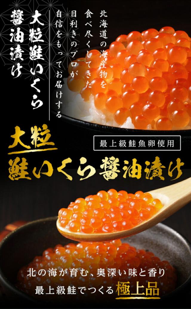 大粒 鮭いくら しょうゆ漬け 500g 北海道 いくら イクラ 醤油いくら 醤油イクラ グルメ いくら醤油漬け シャケイクラ 最高級 高級 海鮮 ご飯のお供 ごはんの友 ギフト お取り寄せグルメ 贈り物 贈答_1