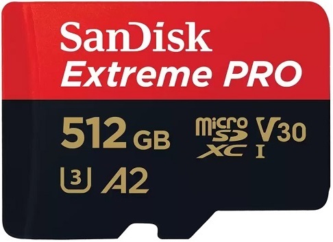 SanDisk Extreme Pro microSDXCメモリカード 512GB サンディスク SDSQXCD-512G-GN6MA ネコポス便配送制限 2点まで