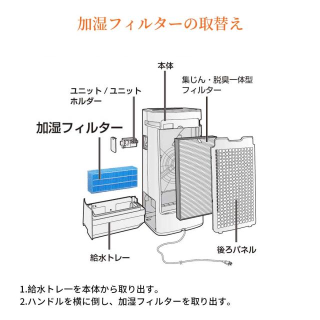 FZ-H40MF 加湿フィルター 空気清浄機フィルター fz-h40mf シャープ