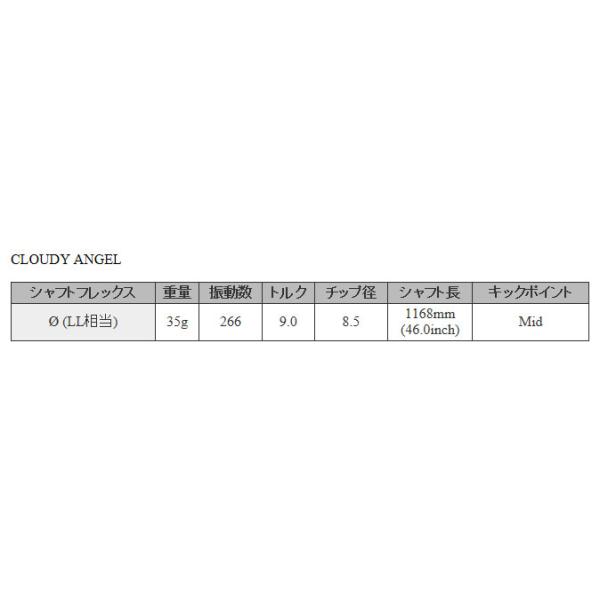 キャロウェイ　Callaway スリーブ装着シャフト　ELYTE Ai SMOKE PARADYM ROGUE ST MAX EPIC SPEED  クラウディエンジェル　クライムオブエンジェル　CLOUDY　CRIME　OF　ANGEL_1