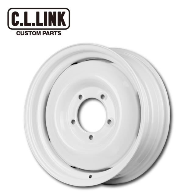 CL20 オールドスタイルスチールホイール 16×5.5J +20 139.7 5H ホワイト 1本価格