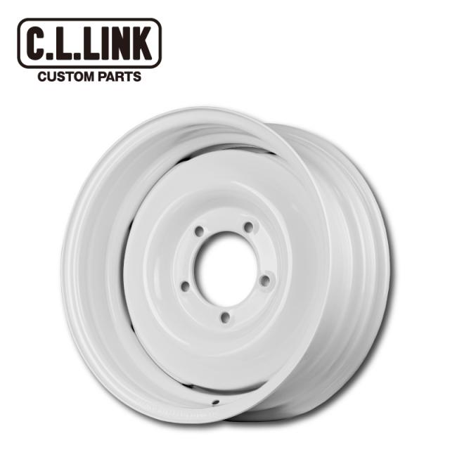 CL20 オールドスタイルスチールホイール 16×6J -5 139.7 5H ホワイト 1本価格の通販は