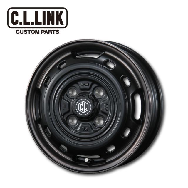 UNIONRIM TX 12×3.50B +44 100 4H マットブラック＆リムポリッシュ＋マットスモーククリア（MB/MSC） 1本価格の通販は 9,900円