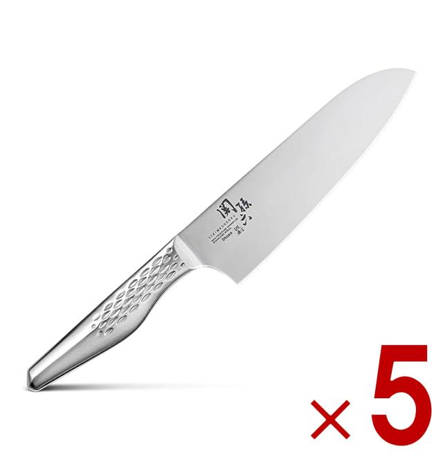 【※13-15日期間限定タイムセール※】貝印 KAI 関孫六 匠創 三徳包丁 165mm AB5156 万能包丁 両刃 左右兼用 ステンレス 包丁 ナイフ オールステンレス 5個