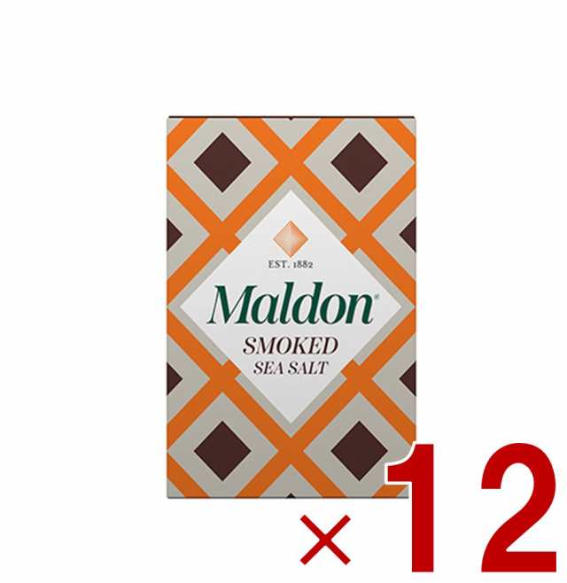 マルドン スモーク シーソルト 125g 燻製 燻製塩 マルドンの塩 塩 海塩 食塩 ソルト Maldons Sea Salt 12個