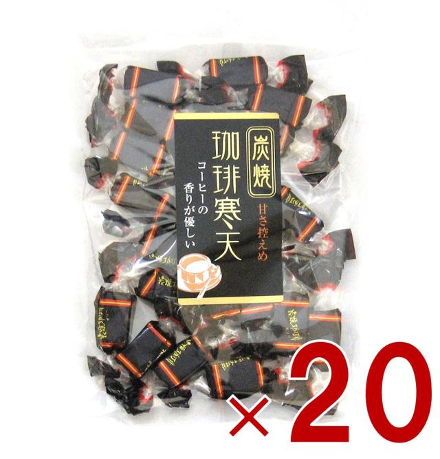 土筆屋 珈琲 寒天 240g コーヒー かんてん 和菓子 おやつ カンテン 20個
