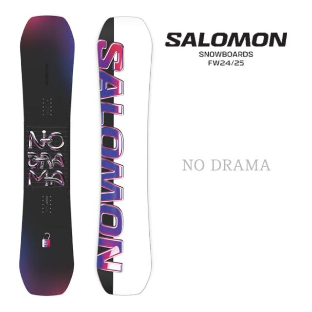 24時間限定価格です 新品未使用 24-25 SALOMON BOARD NO DRAMA 139cm安心保証 即日発送 土日祝