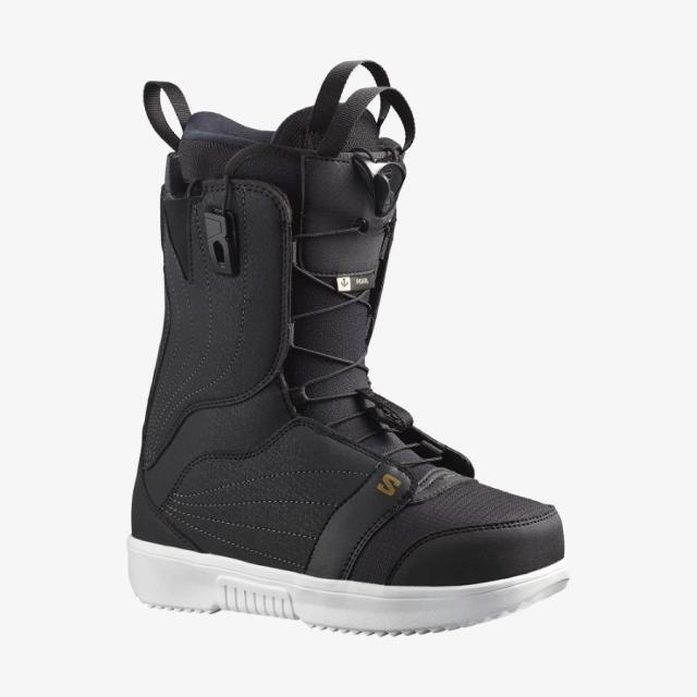 新品未使用 23-24 SALOMON BOOTS PEARL Black/White/Gold 24cm安心保証 即日発送 土日祝発送OK