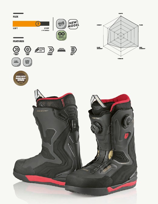 新品未使用 25-26 DEELUXE BOOTS ID Y-20 S5 VOLCANIC 25.5CM 即日発送 土日祝発送OK