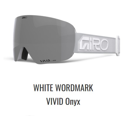 新品未使用 25-26 GIRO GOGGLE CONTOUR WHITE WORDMARK VIVID Onyx  即日発送 土日祝発送OK