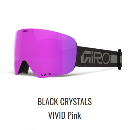 新品未使用 25-26 GIRO GOGGLE CONTOUR RS BLACK CRYSTALS VIVID Pink  即日発送 土日祝発送OK