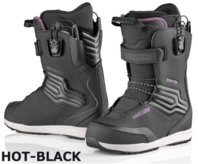 新品未使用 25-26 DEELUXE BOOTS EMPIRE S4 HOT BLACK 26.5 ディーラックス 即日発送 土日祝発送OK