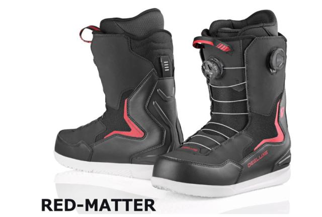 新品未使用 25-26 DEELUXE BOOTS ID DUAL BOA S3 RED MATTER 26.5 ディーラックス 即日発送 土日祝発送OK